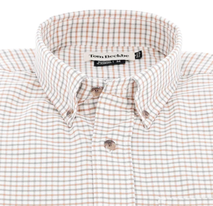 Culver Oxford Shirt - Rust Grey