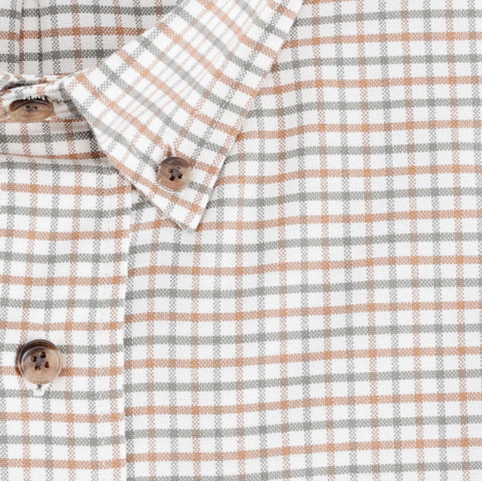 Culver Oxford Shirt - Rust Grey