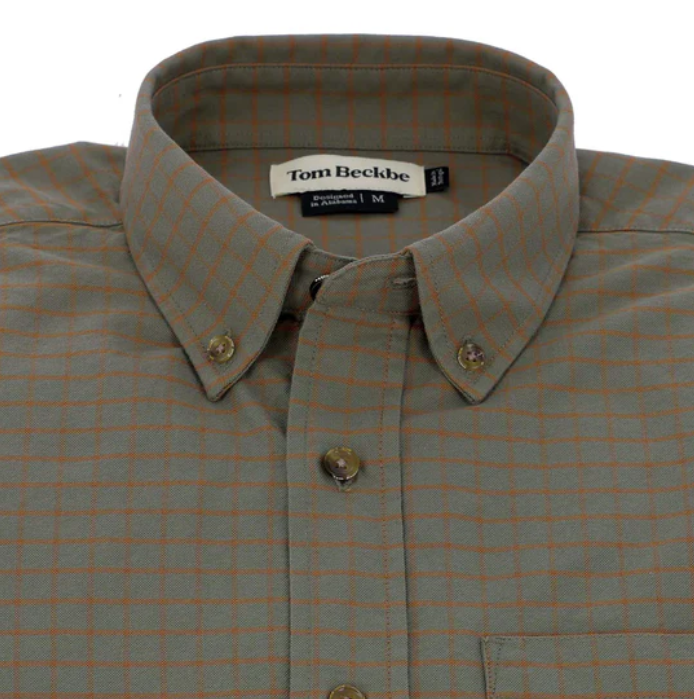 Culver Oxford Shirt - Olive Current