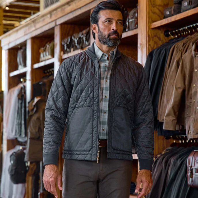 Logan Bomber Jacket - Graphite