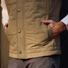 Burgess Quilted Vest - Tan