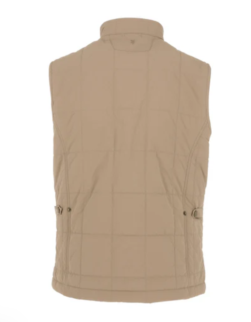 Burgess Quilted Vest - Tan