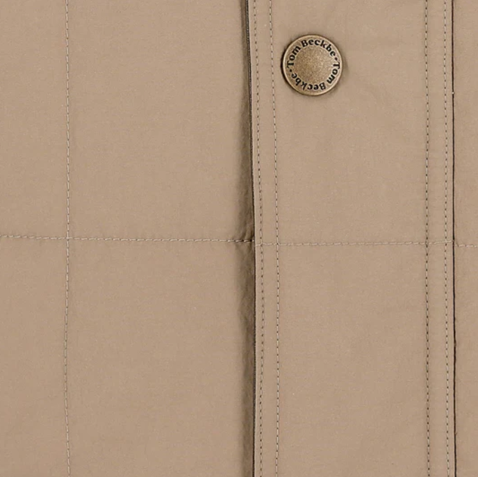 Burgess Quilted Vest - Tan