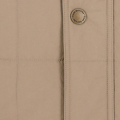 Burgess Quilted Vest - Tan