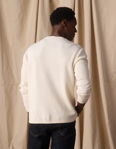 Vintage Thermal Crew - Ivory