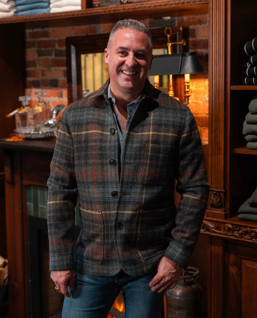 The Sidney Chore Coat - Weathered Stewart Hunting