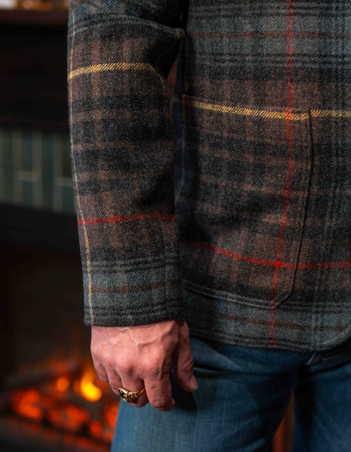 The Sidney Chore Coat - Weathered Stewart Hunting