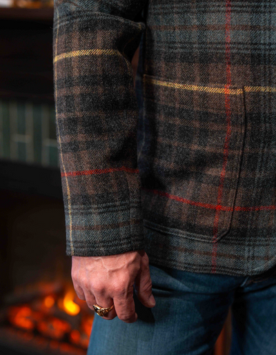 The Sidney Chore Coat - Weathered Stewart Hunting