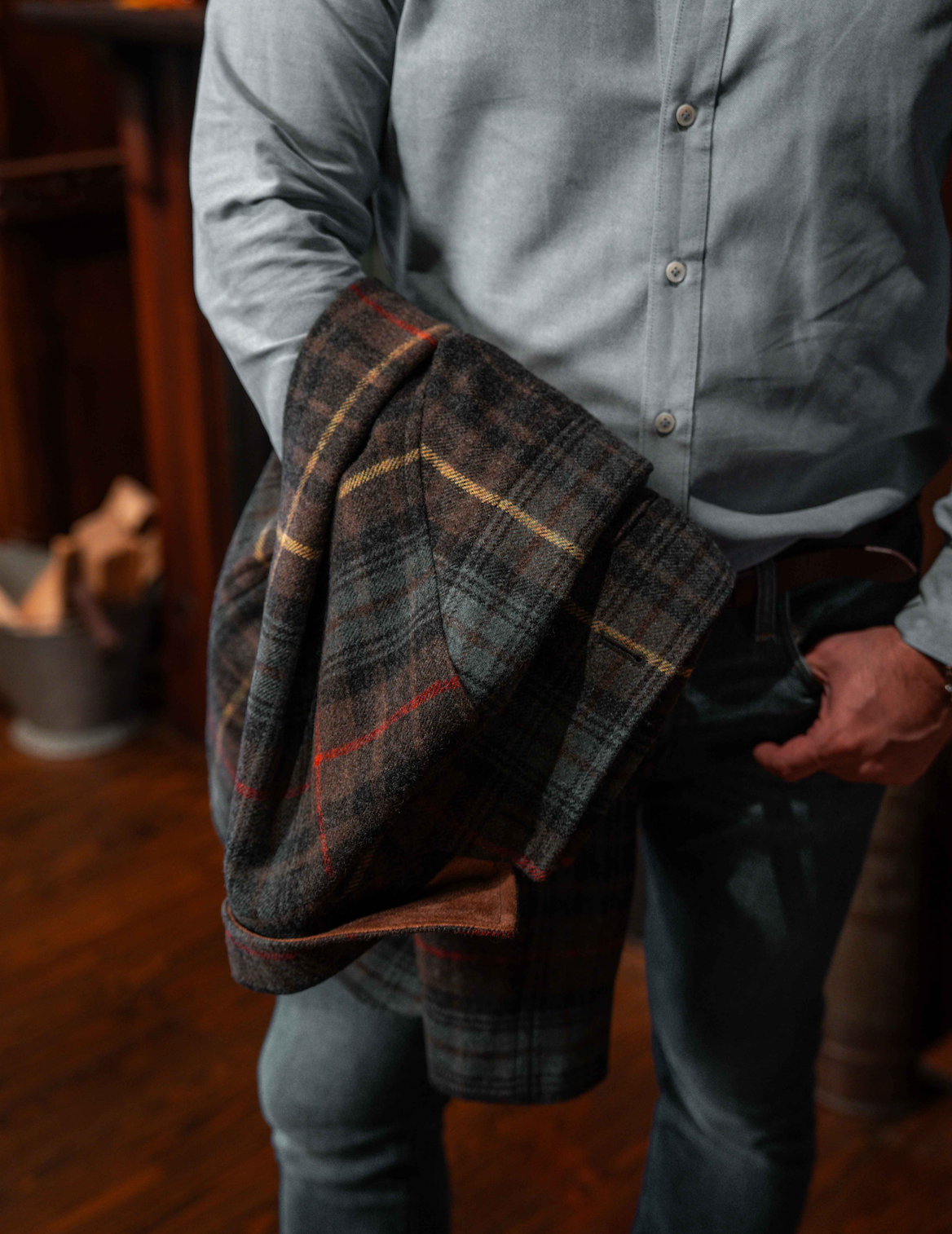 The Sidney Chore Coat - Weathered Stewart Hunting