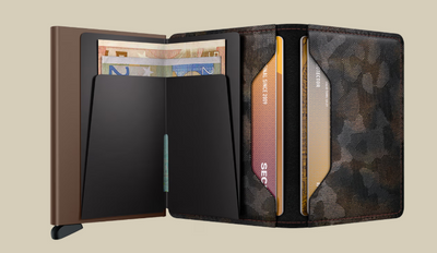 Slimwallet - Jungle Brown