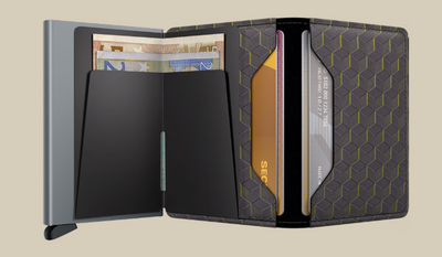 Slimwallet - Optical Grey Yellow