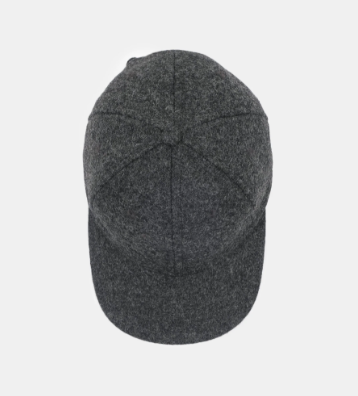 Wool Baseball Hat - Granite