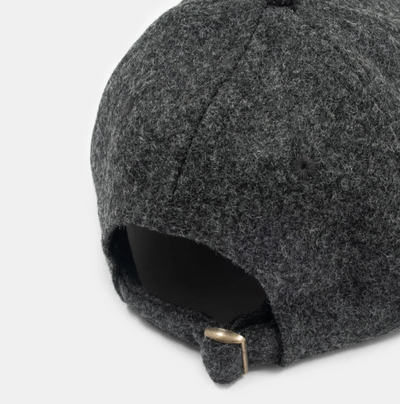 Wool Baseball Hat - Granite