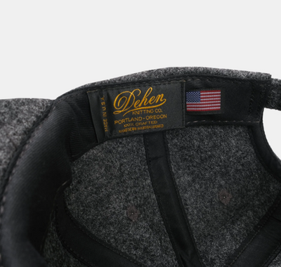 Wool Baseball Hat - Granite