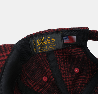 Wool Baseball Hat - Canyon Plaid