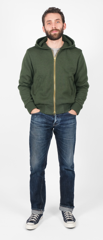 Full Throttle Moto Hoodie - Spruce