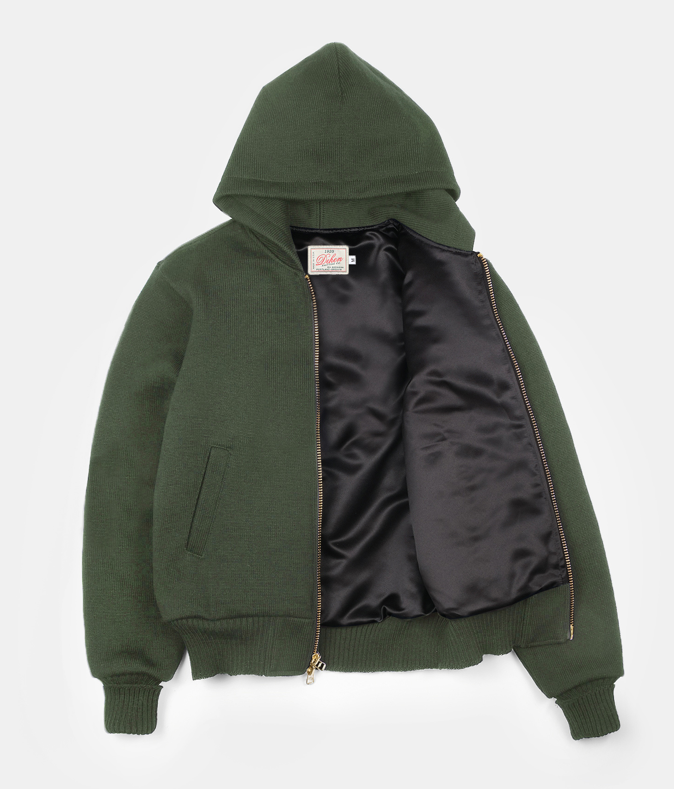 Full Throttle Moto Hoodie - Spruce