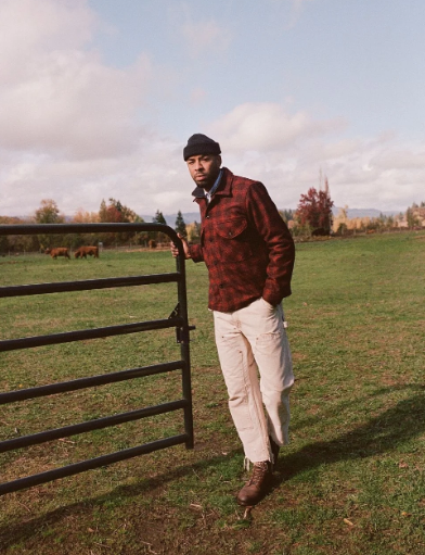 Skyline Overshirt Melton Wool - Canyon Plaid