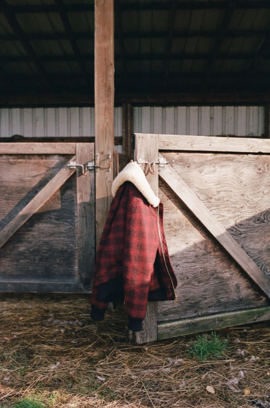 Flyers Club Jacket - Melton Wool Canyon Plaid