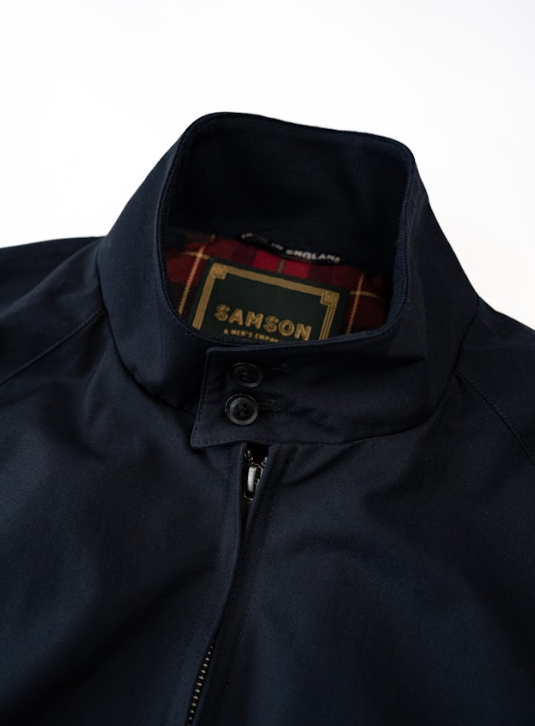 The Samson Harrington Jacket - Navy