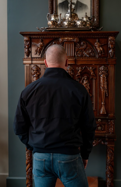 The Samson Harrington Jacket - Navy