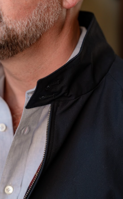 The Samson Harrington Jacket - Navy