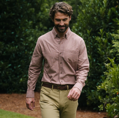 Culver Oxford Shirt - Adobe