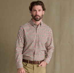 Knapp Cotton Twill Shirt - Bog