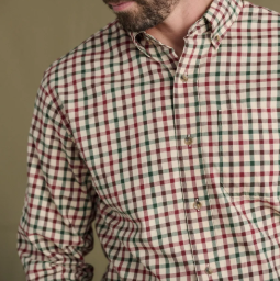 Knapp Cotton Twill Shirt - Bog