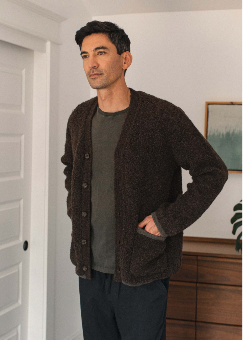 Mateo Cardigan - Dark Olive