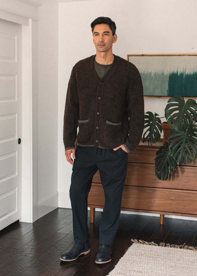 Mateo Cardigan - Dark Olive
