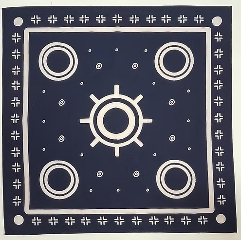 Manistee Log Marks Bandana