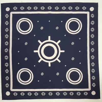 Manistee Log Marks Bandana