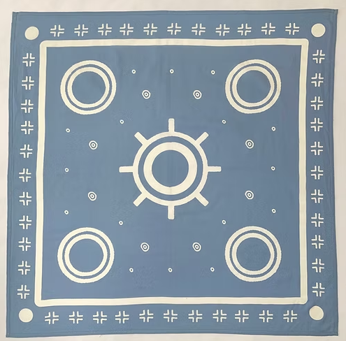 Manistee Log Marks Bandana