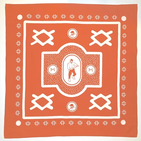 Manistee Log Marks Bandana