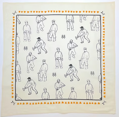 Manistee Log Marks Bandana