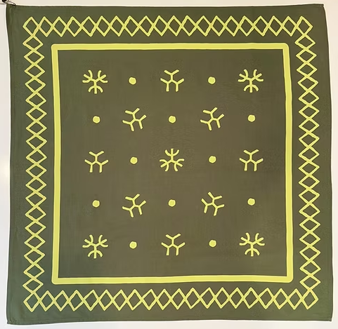 Manistee Log Marks Bandana