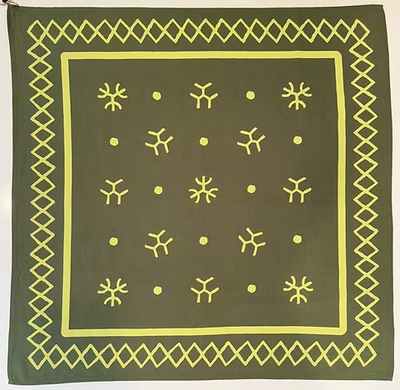 Manistee Log Marks Bandana