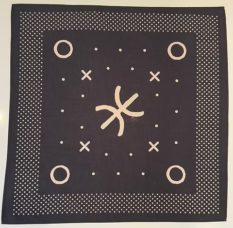 Manistee Log Marks Bandana