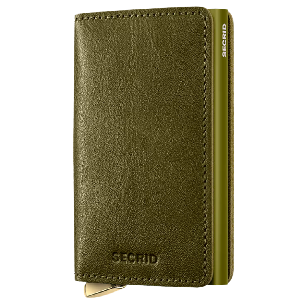 Premium Slimwallet - Basco Olive