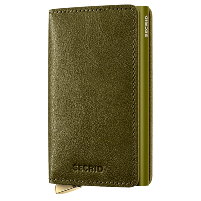 Premium Slimwallet - Basco Olive