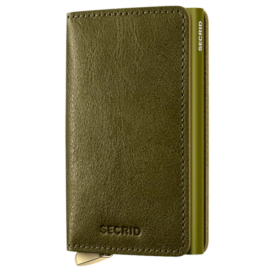 Premium Slimwallet - Basco Olive