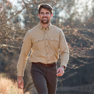 Hartwell Moleskin Shirt - Tan