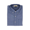 Powell Performance Sport Shirt - Slate Blue Check