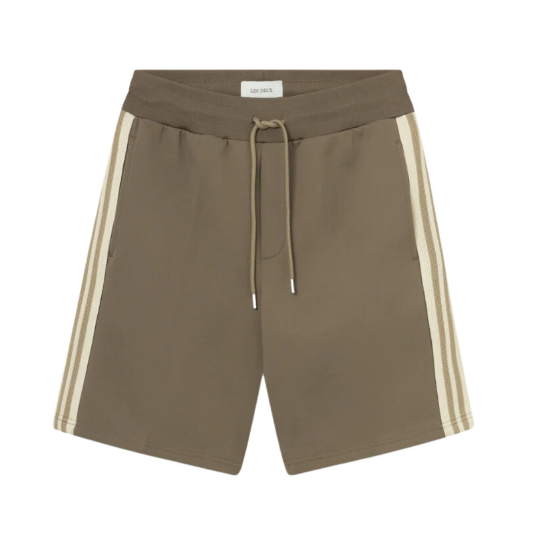 Sterling Track Short - Walnut & Ivory