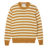 Richmond Striped Crew Sweater - Amber