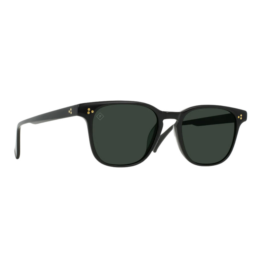Alvez - Recycled Black_Green Polarized