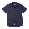 Lorenzo Dobby Short Sleeve Shirt - Navy