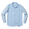Nantucket Yarn Dyed Linen Shirt - Light Blue