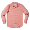 Nantucket Yarn Dyed Linen Shirt - Red